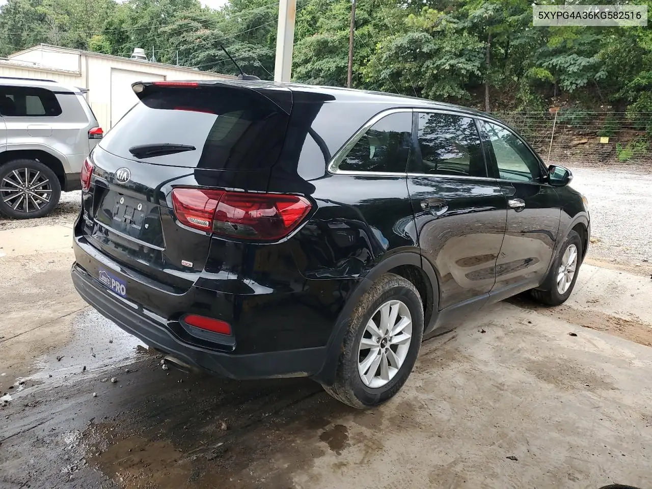 2019 Kia Sorento L VIN: 5XYPG4A36KG582516 Lot: 62967375