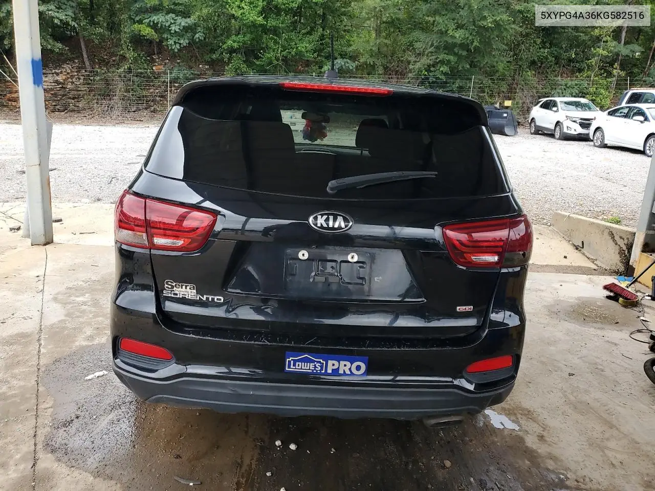 2019 Kia Sorento L VIN: 5XYPG4A36KG582516 Lot: 62967375