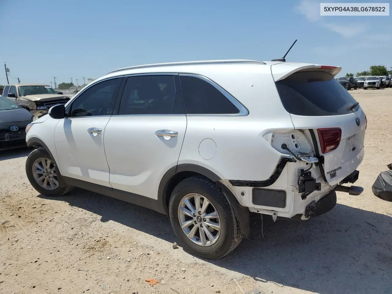 2020 Kia Sorento L VIN: 5XYPG4A38LG678522 Lot: 56675735