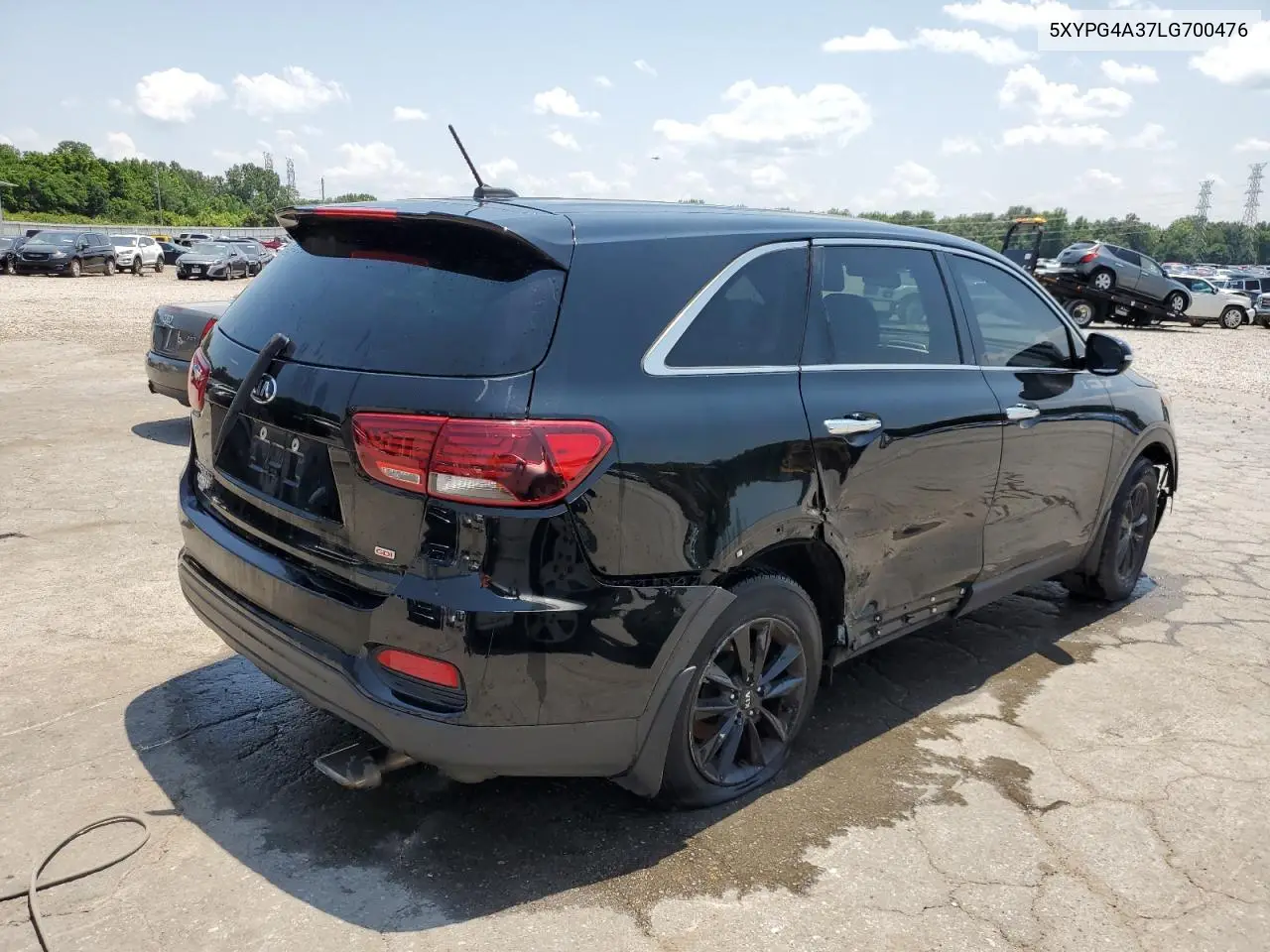 2020 Kia Sorento L VIN: 5XYPG4A37LG700476 Lot: 58919635