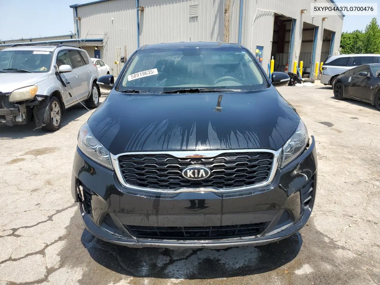 2020 Kia Sorento L VIN: 5XYPG4A37LG700476 Lot: 58919635