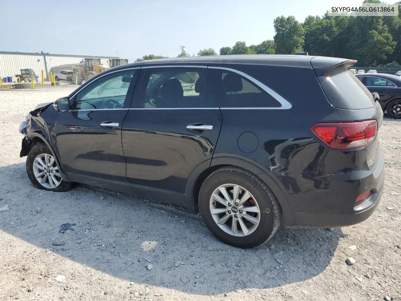 2020 Kia Sorento S VIN: 5XYPG4A56LG613864 Lot: 62182205