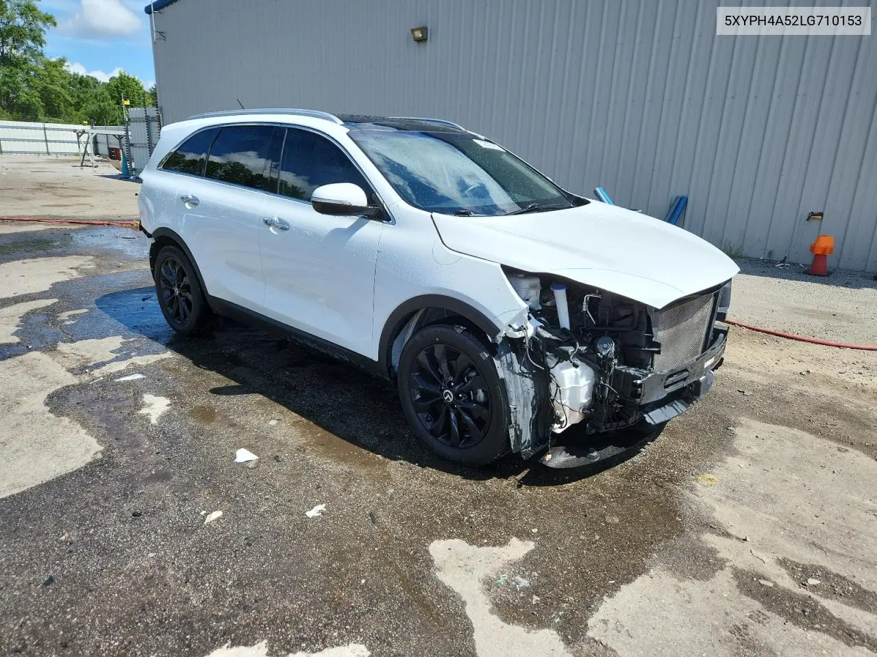 2020 Kia Sorento Ex VIN: 5XYPH4A52LG710153 Lot: 62823885