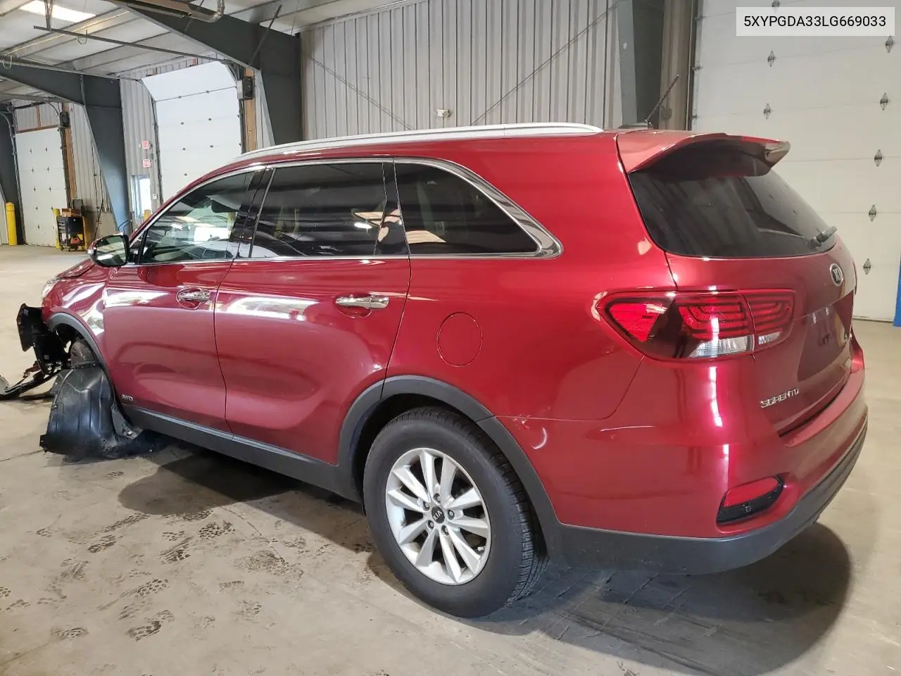 2020 Kia Sorento L VIN: 5XYPGDA33LG669033 Lot: 62938295