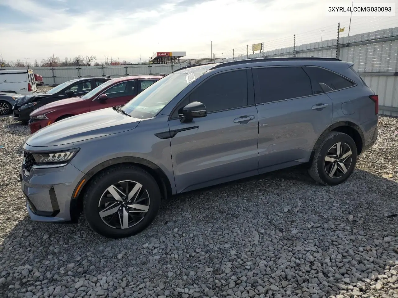 2021 Kia Sorento S VIN: 5XYRL4LC0MG030093 Lot: 50306925