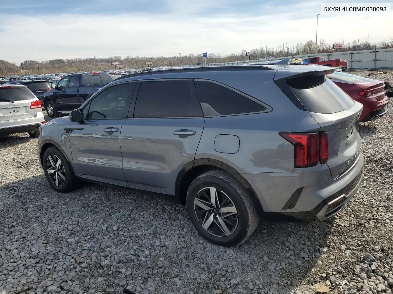 2021 Kia Sorento S VIN: 5XYRL4LC0MG030093 Lot: 50306925