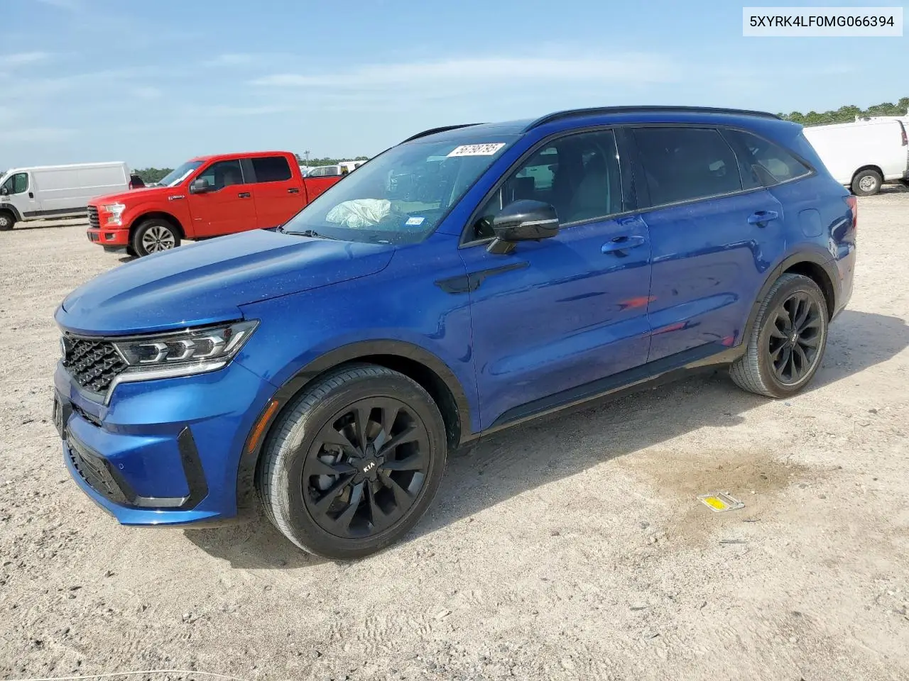 2021 Kia Sorento Sx VIN: 5XYRK4LF0MG066394 Lot: 56798795