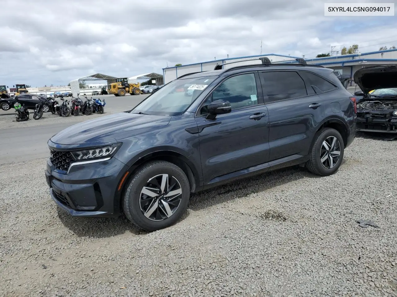 2022 Kia Sorento S VIN: 5XYRL4LC5NG094017 Lot: 56174025