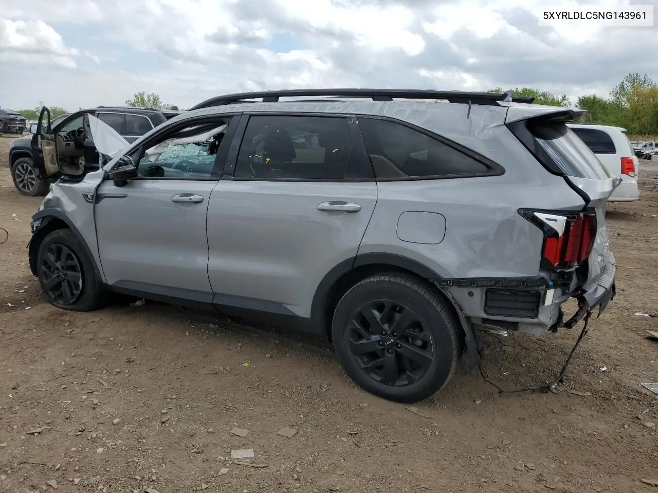 2022 Kia Sorento S VIN: 5XYRLDLC5NG143961 Lot: 56420525