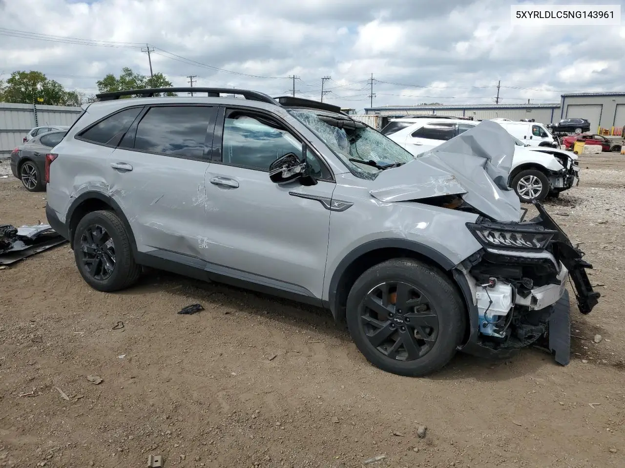 2022 Kia Sorento S VIN: 5XYRLDLC5NG143961 Lot: 56420525