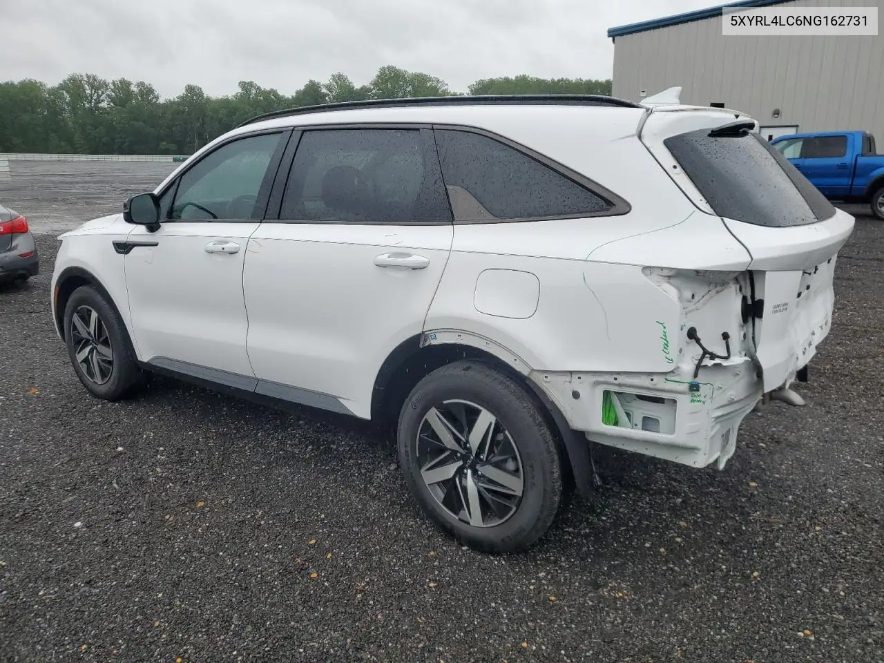 2022 Kia Sorento S VIN: 5XYRL4LC6NG162731 Lot: 56765585
