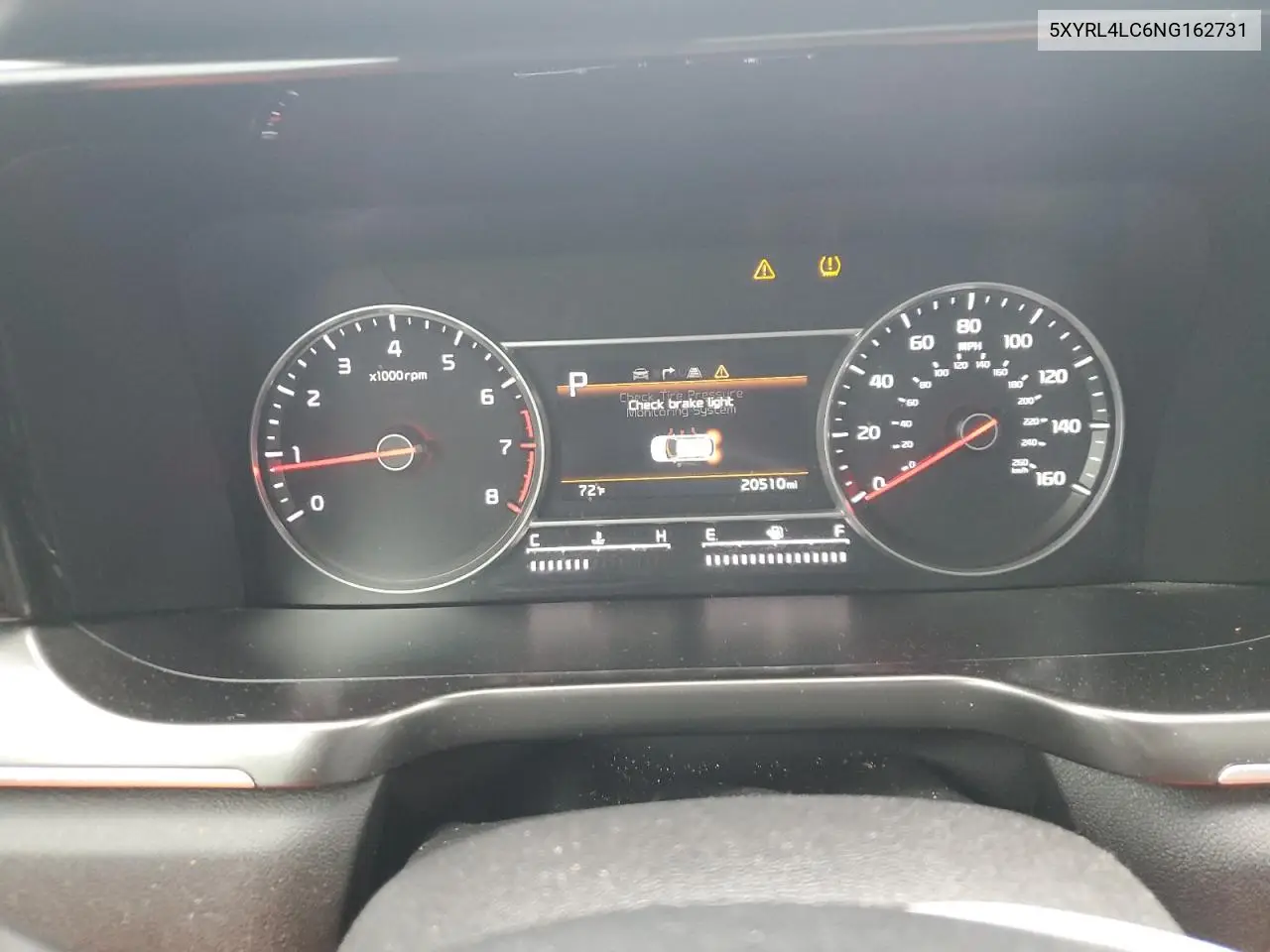 2022 Kia Sorento S VIN: 5XYRL4LC6NG162731 Lot: 56765585