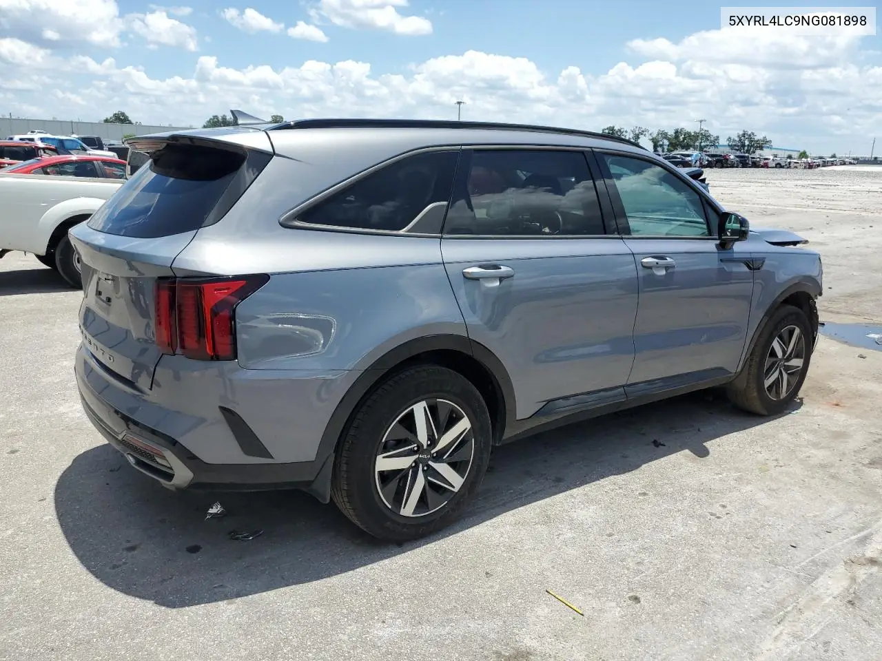 2022 Kia Sorento S VIN: 5XYRL4LC9NG081898 Lot: 57136125
