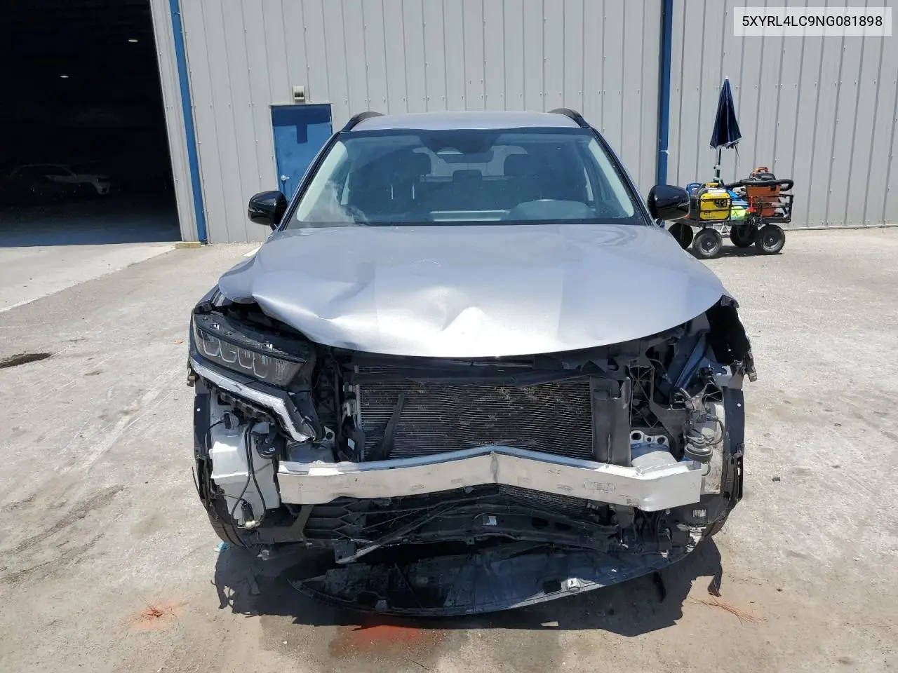 2022 Kia Sorento S VIN: 5XYRL4LC9NG081898 Lot: 57136125