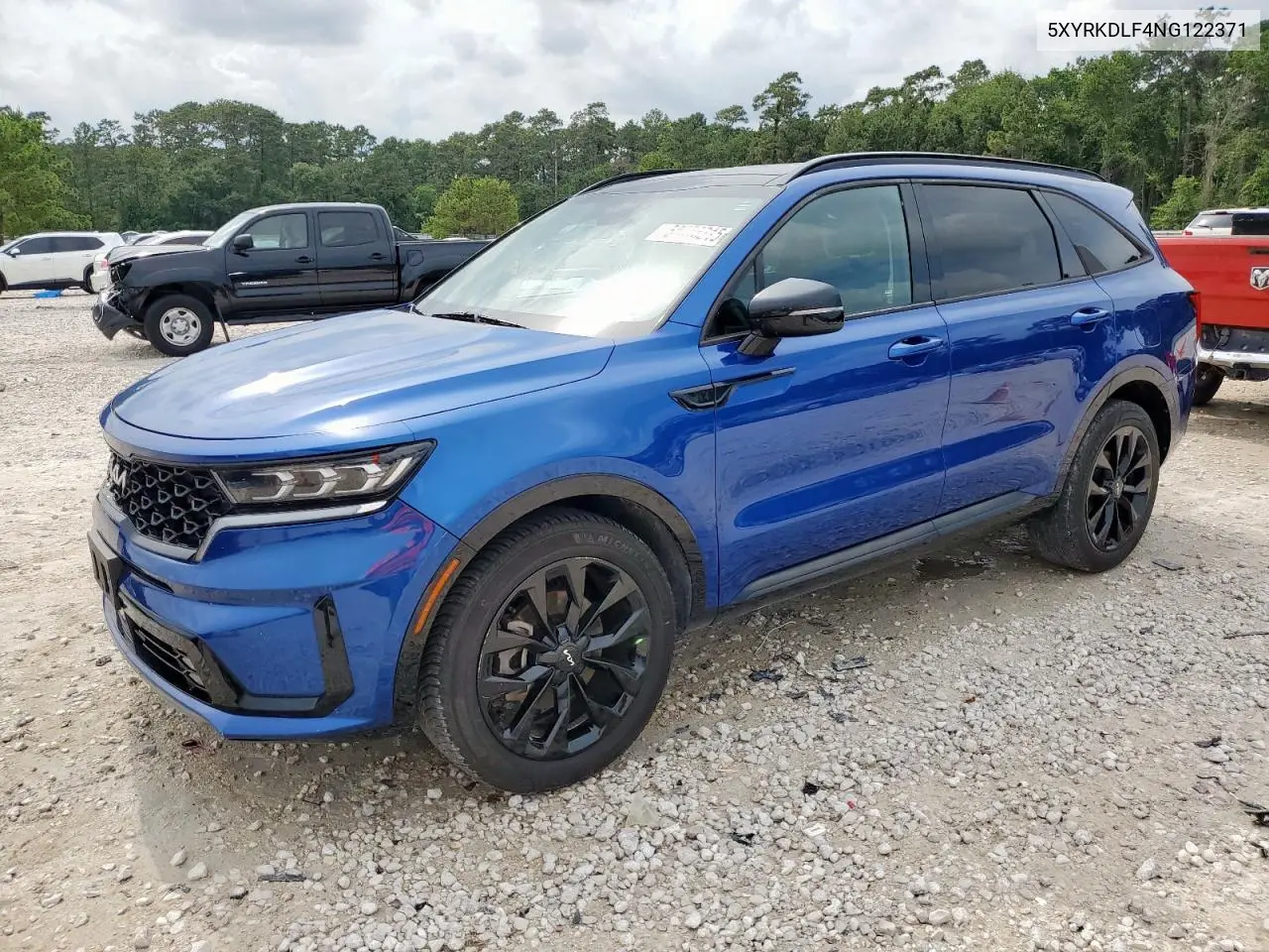 2022 Kia Sorento Sx VIN: 5XYRKDLF4NG122371 Lot: 58673215