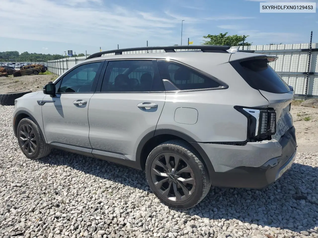 2022 Kia Sorento Ex VIN: 5XYRHDLFXNG129453 Lot: 61753985