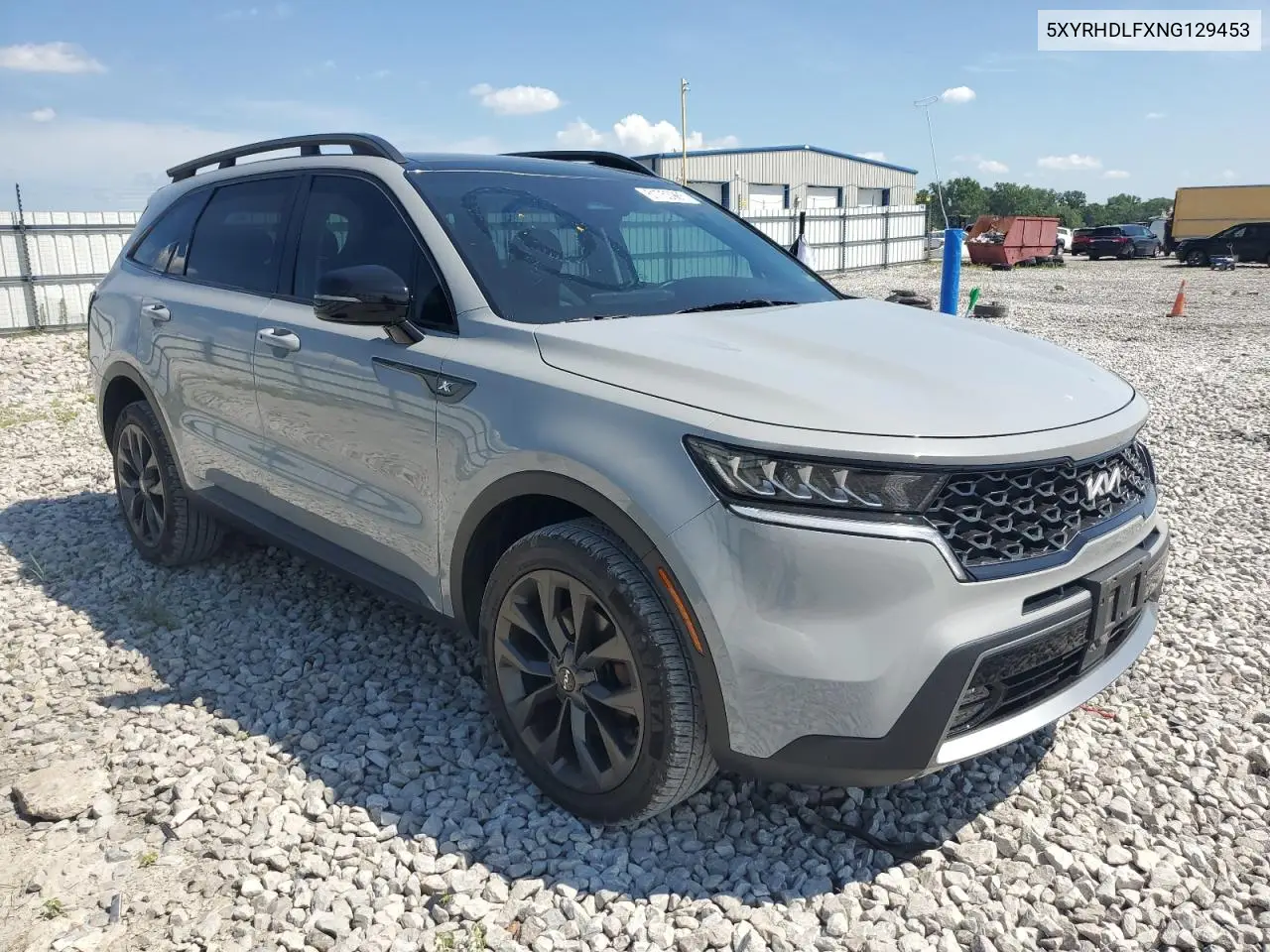 2022 Kia Sorento Ex VIN: 5XYRHDLFXNG129453 Lot: 61753985