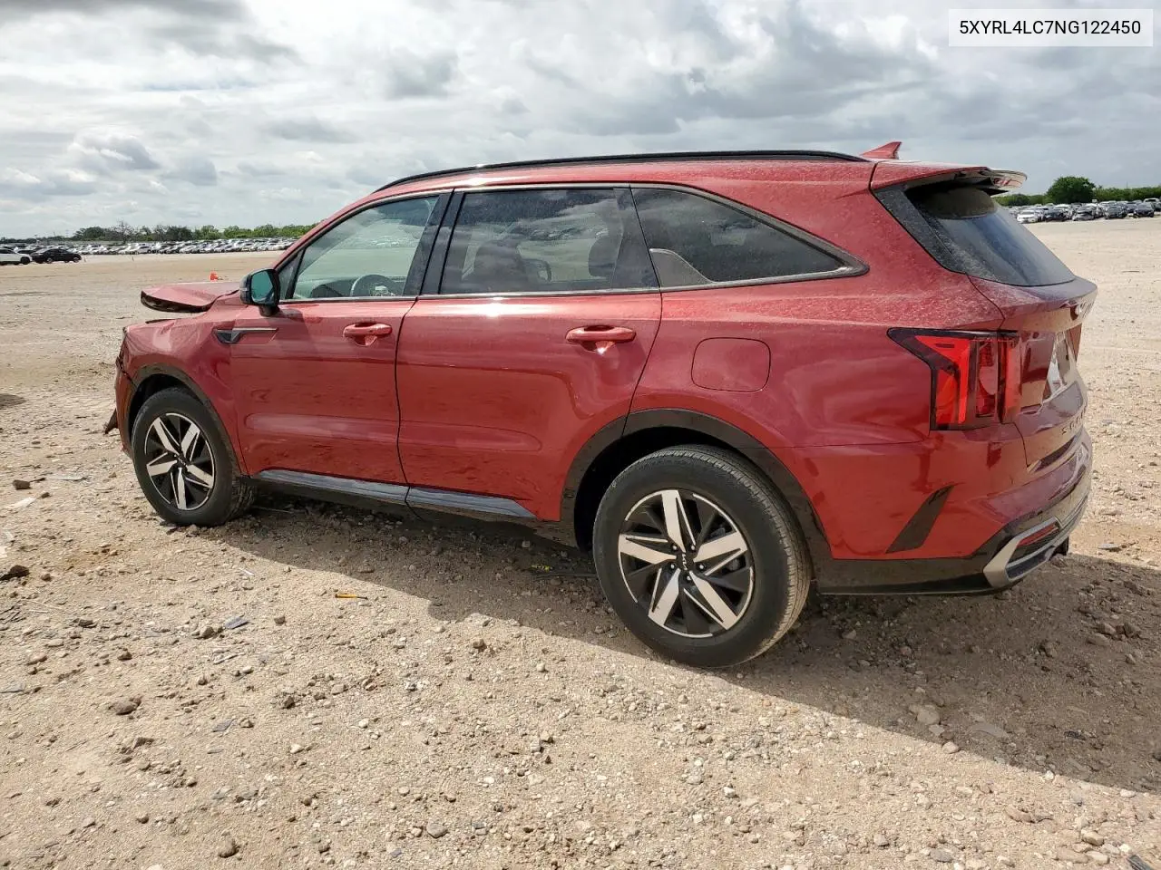 2022 Kia Sorento S VIN: 5XYRL4LC7NG122450 Lot: 63014895