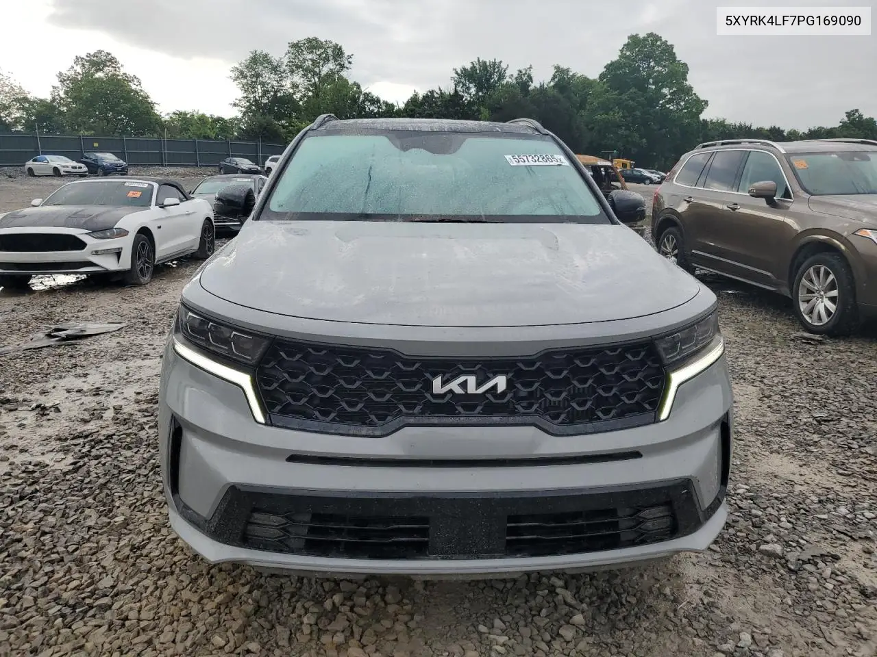 2023 Kia Sorento Sx VIN: 5XYRK4LF7PG169090 Lot: 55732865