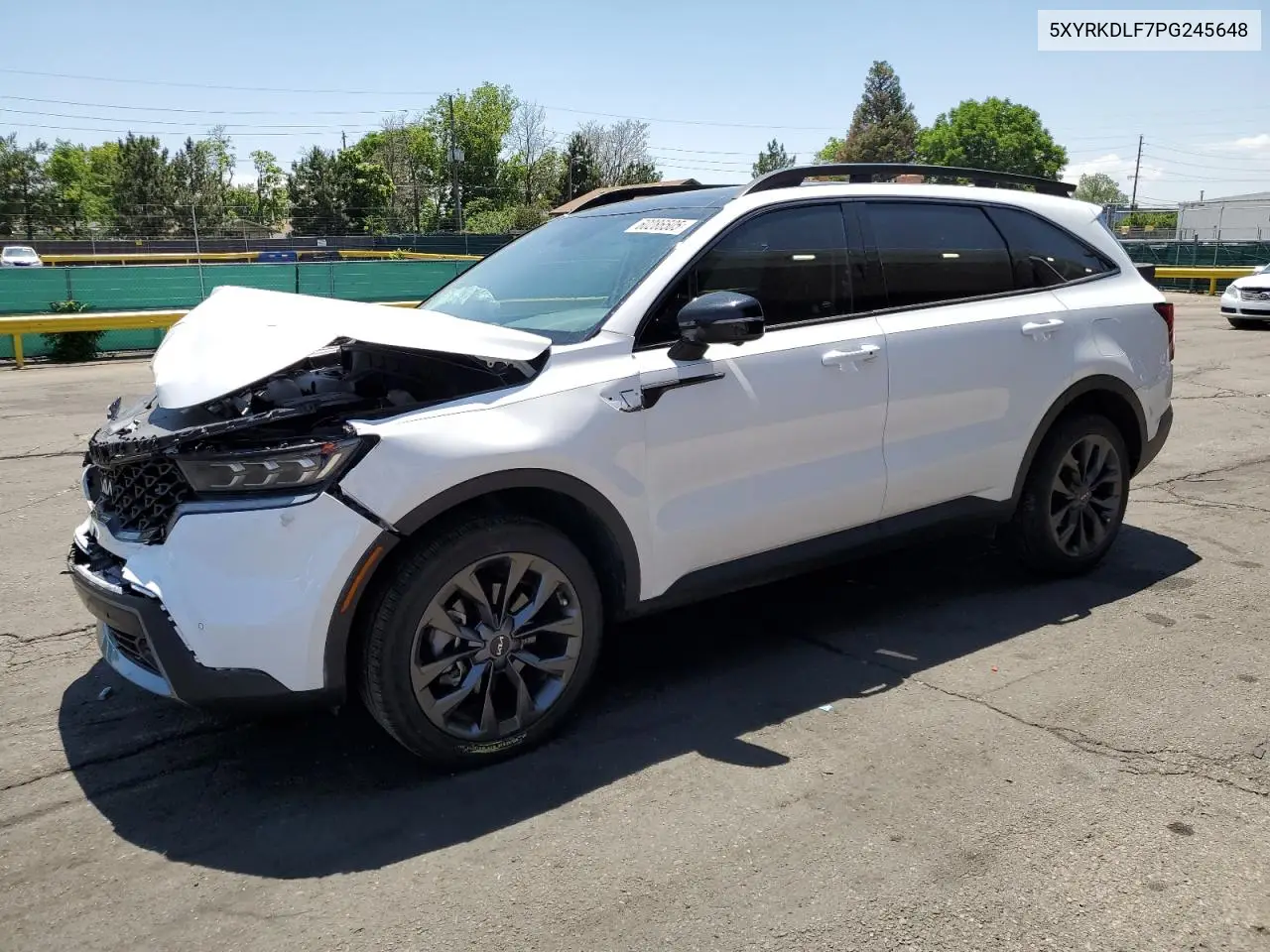 2023 Kia Sorento Sx VIN: 5XYRKDLF7PG245648 Lot: 60286505
