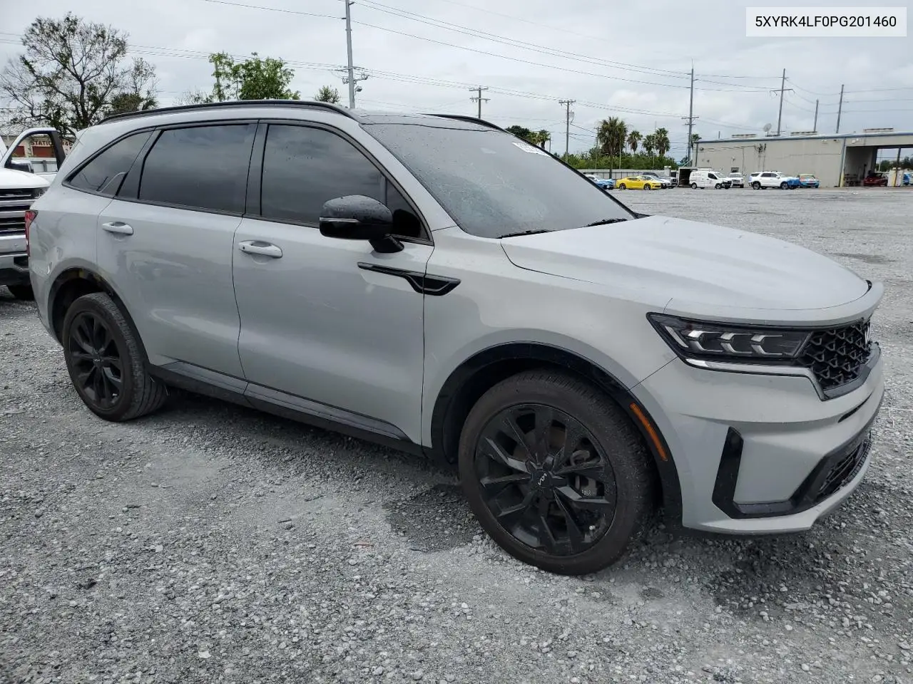 2023 Kia Sorento Sx VIN: 5XYRK4LF0PG201460 Lot: 62521435