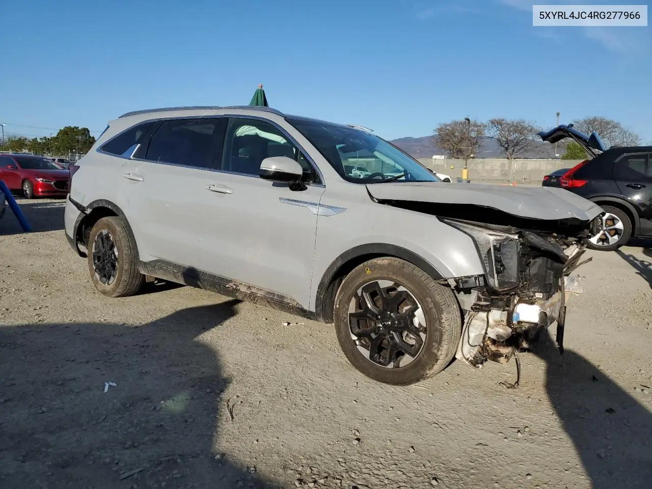 2024 Kia Sorento S VIN: 5XYRL4JC4RG277966 Lot: 49506345