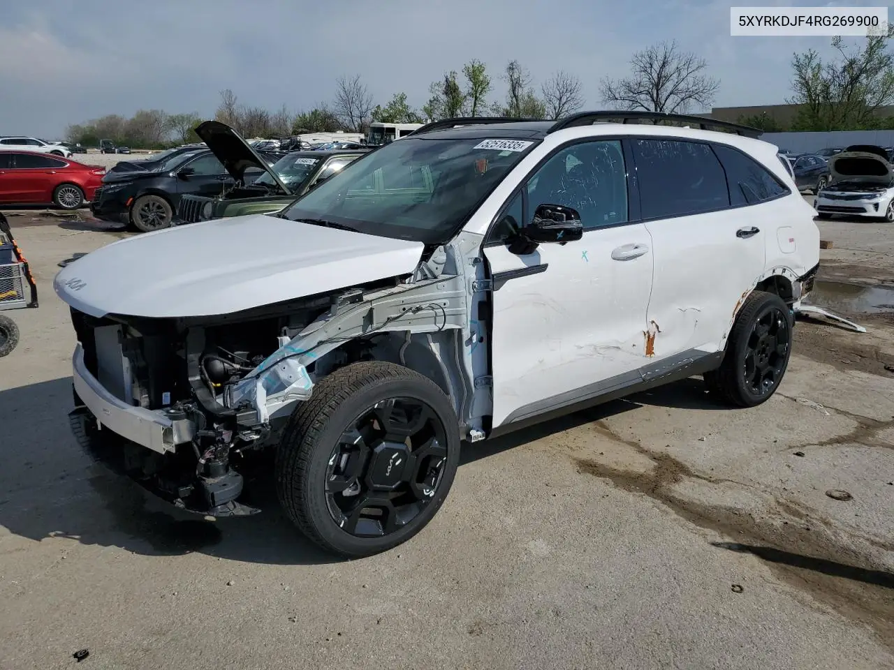 2024 Kia Sorento Sx VIN: 5XYRKDJF4RG269900 Lot: 52516335