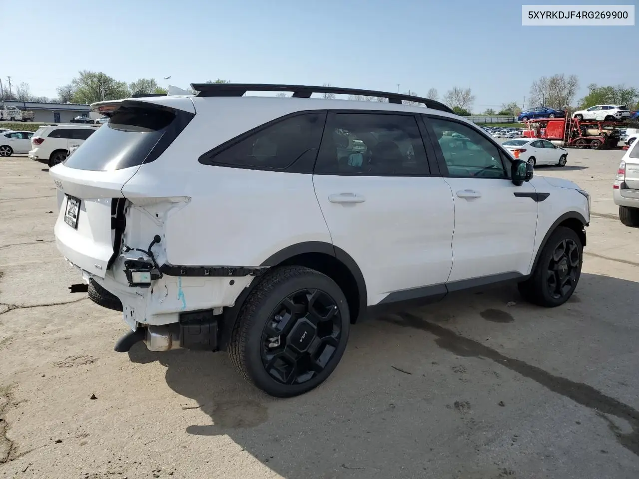 2024 Kia Sorento Sx VIN: 5XYRKDJF4RG269900 Lot: 52516335