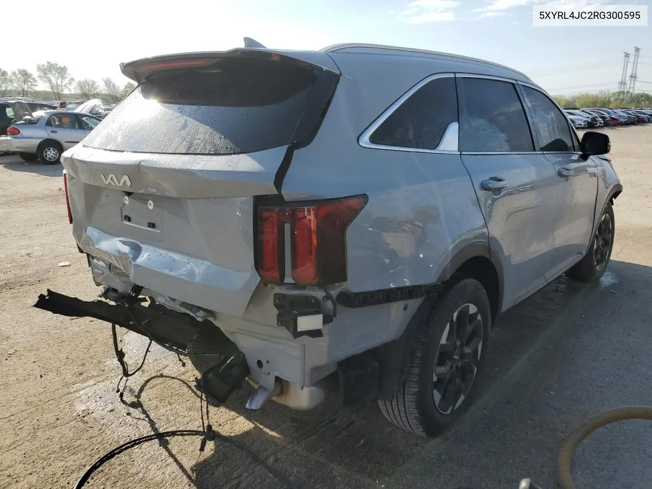 2024 Kia Sorento S VIN: 5XYRL4JC2RG300595 Lot: 54080075