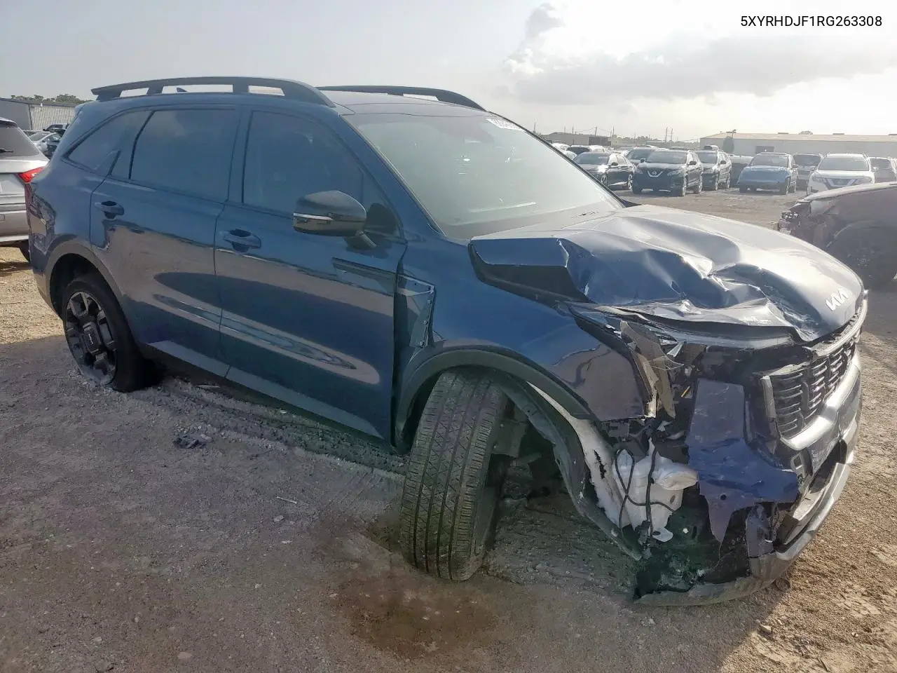 2024 Kia Sorento Ex VIN: 5XYRHDJF1RG263308 Lot: 62948635