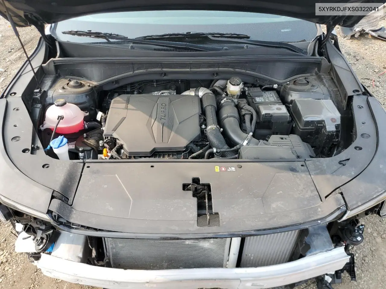 2025 Kia Sorento Sx VIN: 5XYRKDJFXSG322041 Lot: 58872465
