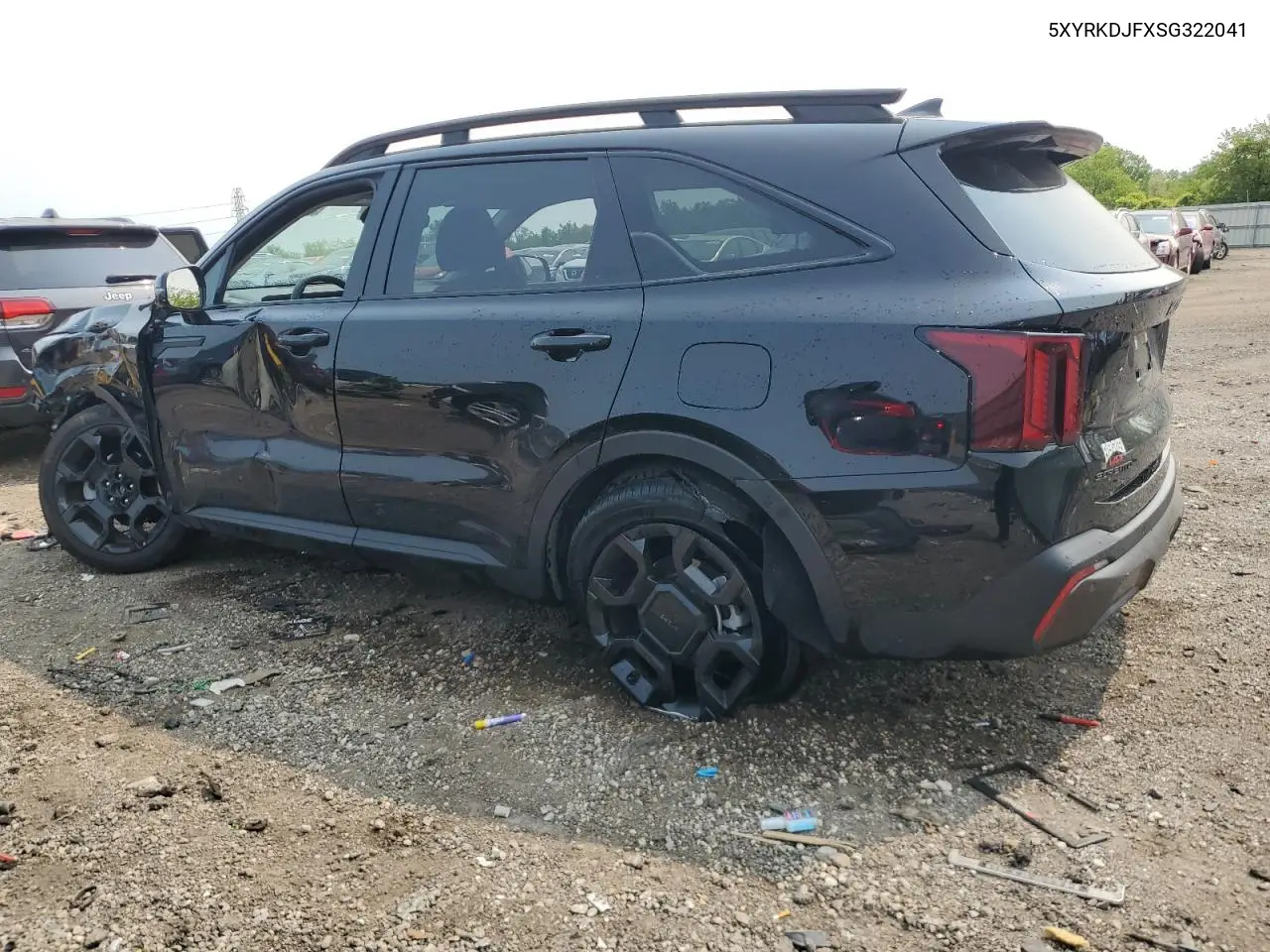 2025 Kia Sorento Sx VIN: 5XYRKDJFXSG322041 Lot: 58872465