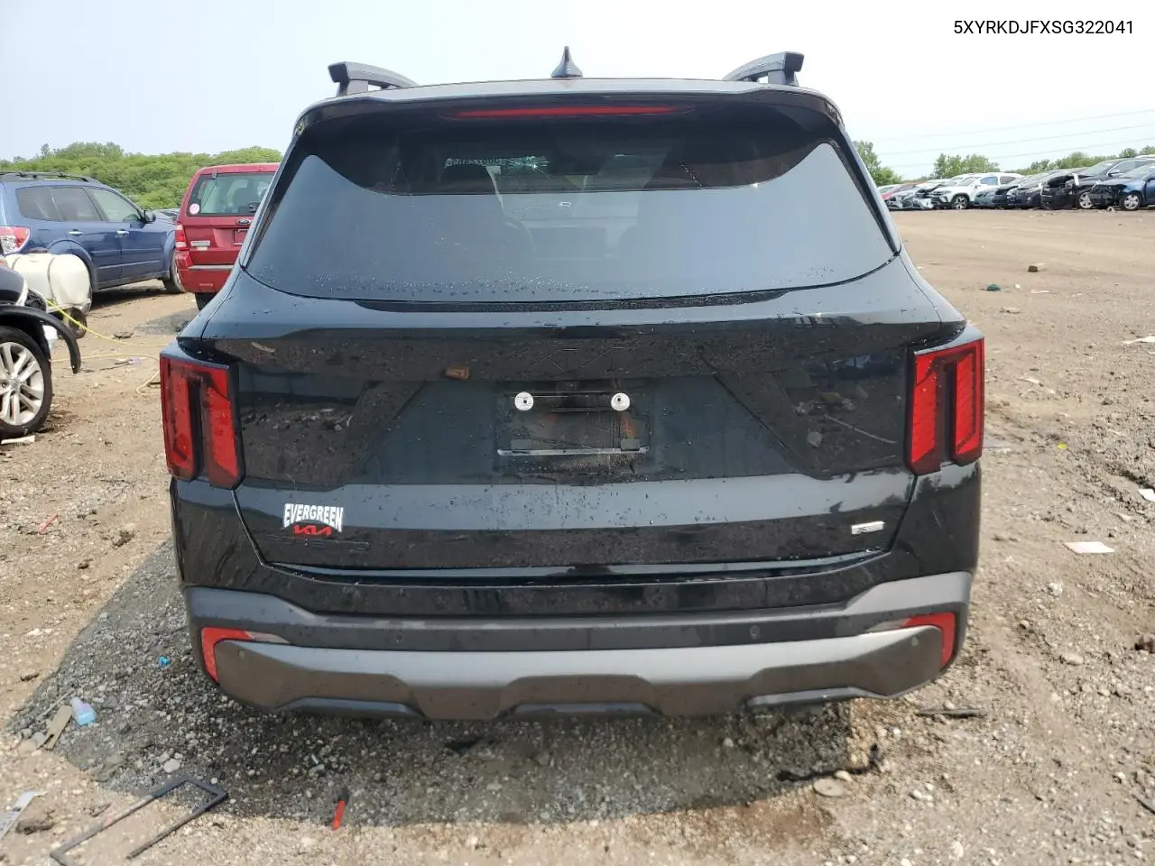 2025 Kia Sorento Sx VIN: 5XYRKDJFXSG322041 Lot: 58872465