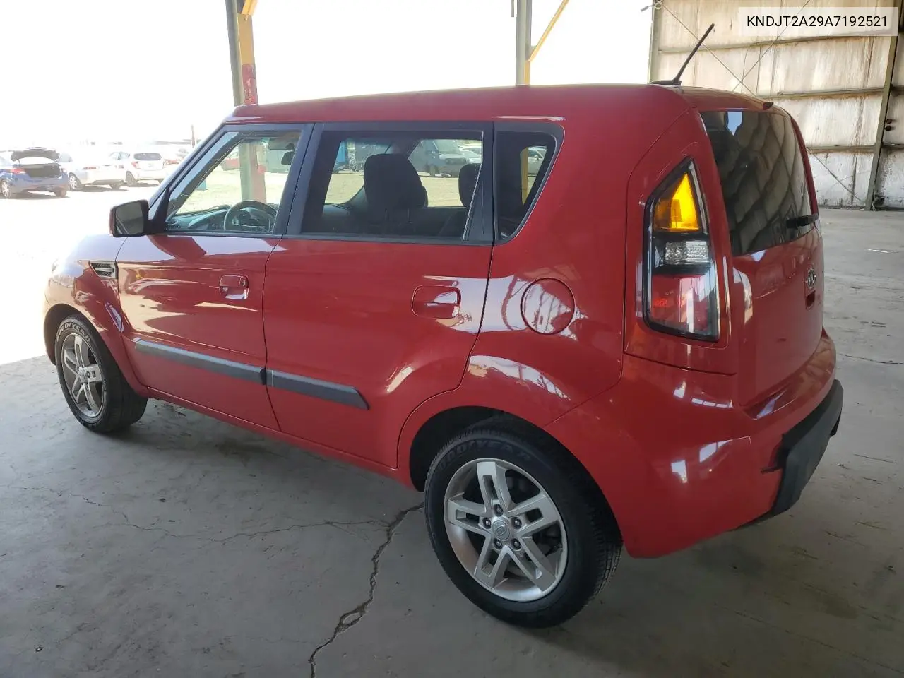 2010 Kia Soul + VIN: KNDJT2A29A7192521 Lot: 56534935