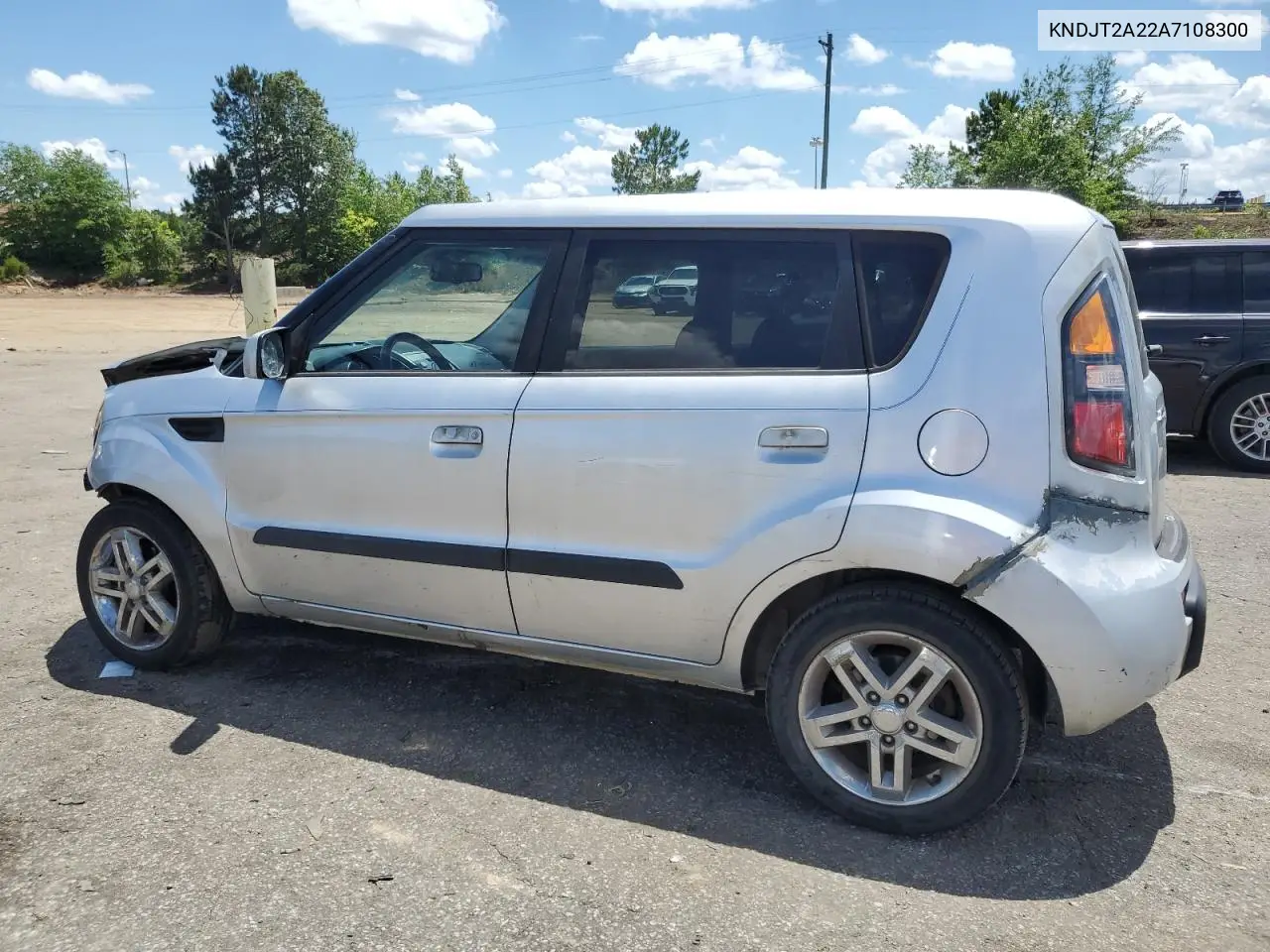 2010 Kia Soul + VIN: KNDJT2A22A7108300 Lot: 56661755