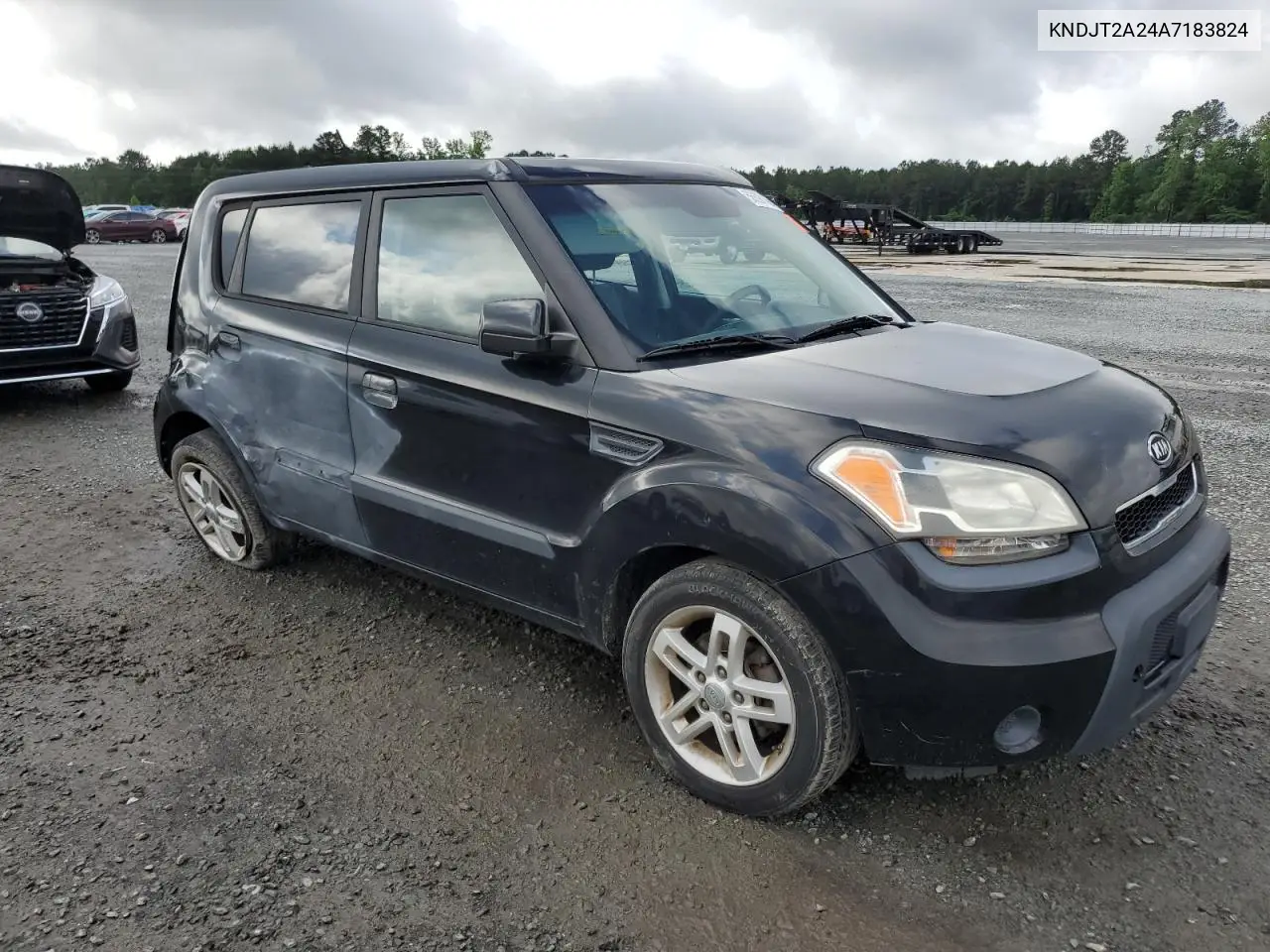 2010 Kia Soul + VIN: KNDJT2A24A7183824 Lot: 56698105