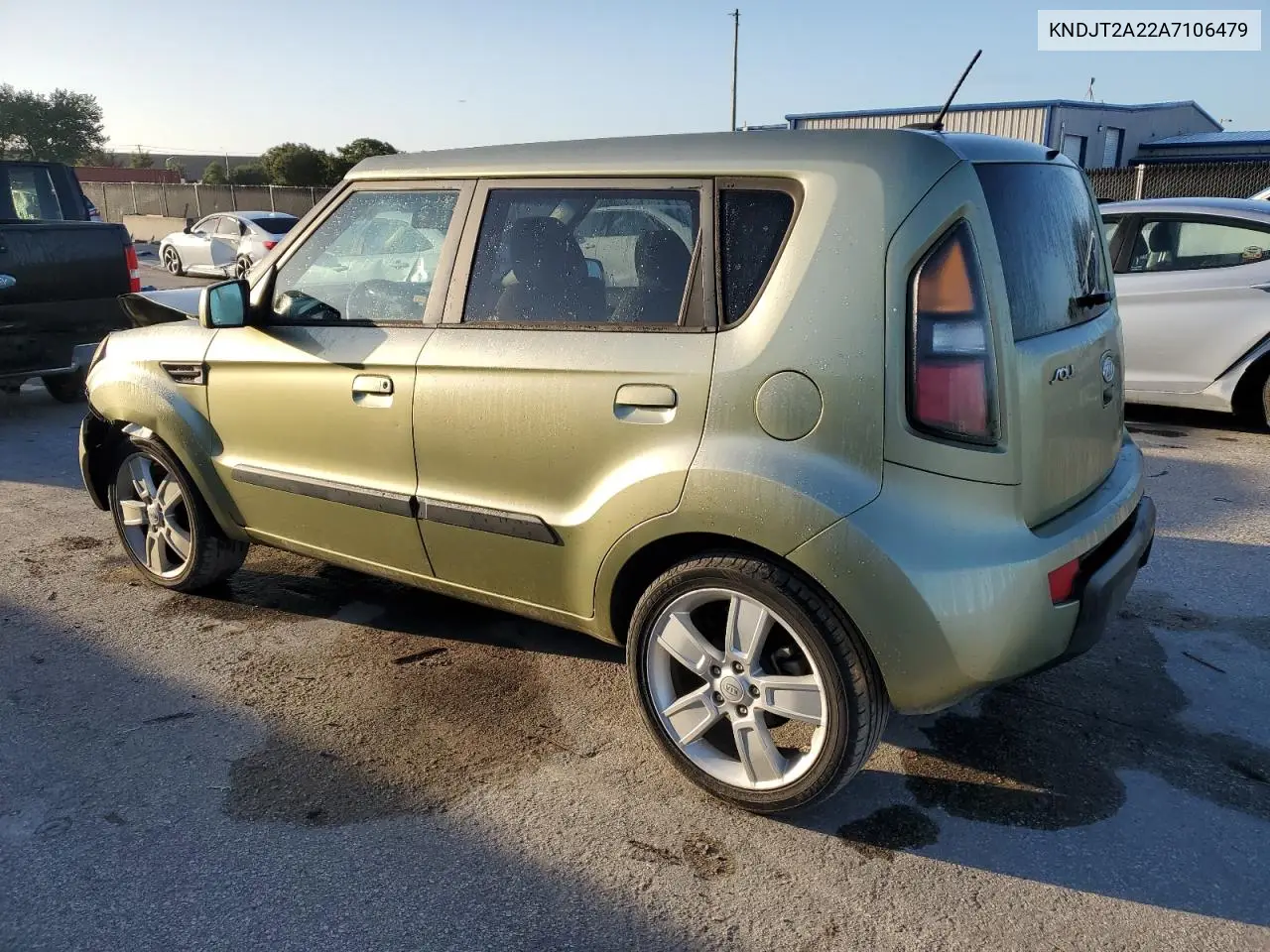 2010 Kia Soul + VIN: KNDJT2A22A7106479 Lot: 64784015