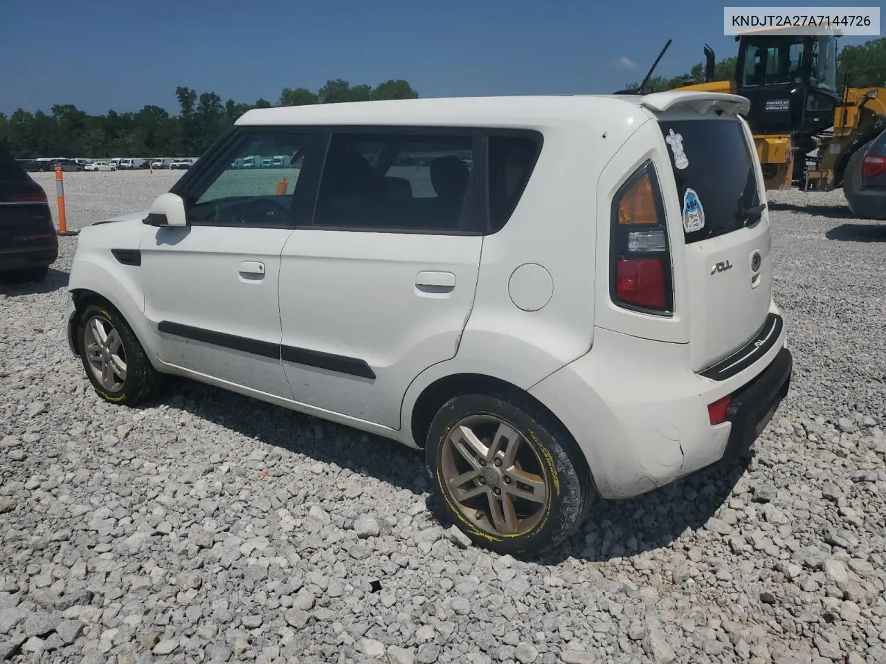 2010 Kia Soul + VIN: KNDJT2A27A7144726 Lot: 64906905