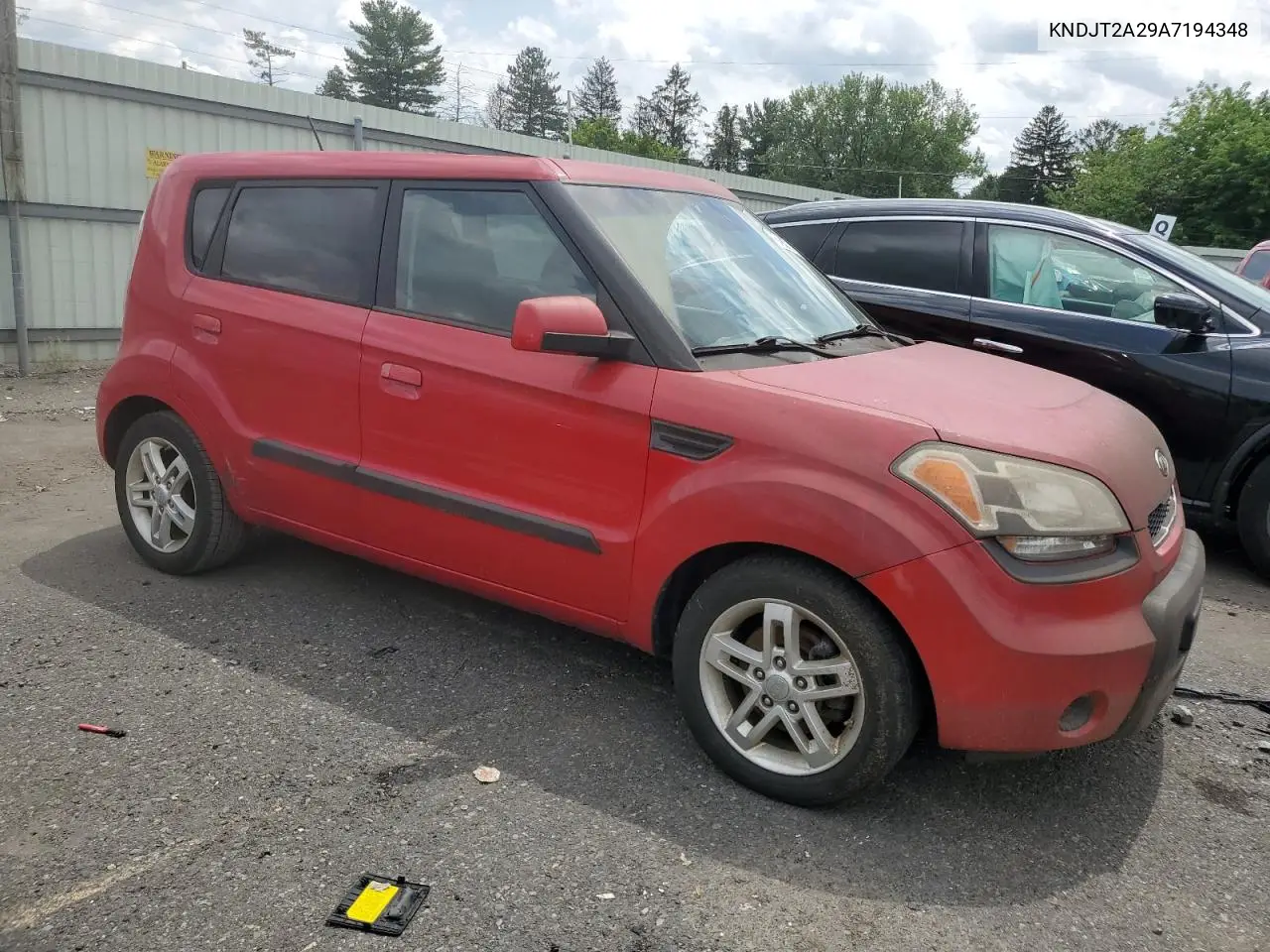 2010 Kia Soul + VIN: KNDJT2A29A7194348 Lot: 64937825