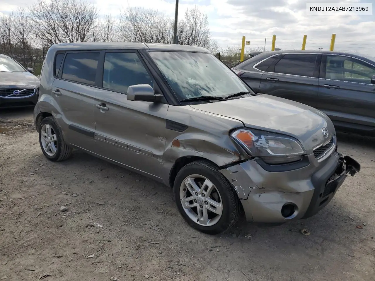 2011 Kia Soul + VIN: KNDJT2A24B7213969 Lot: 52932525