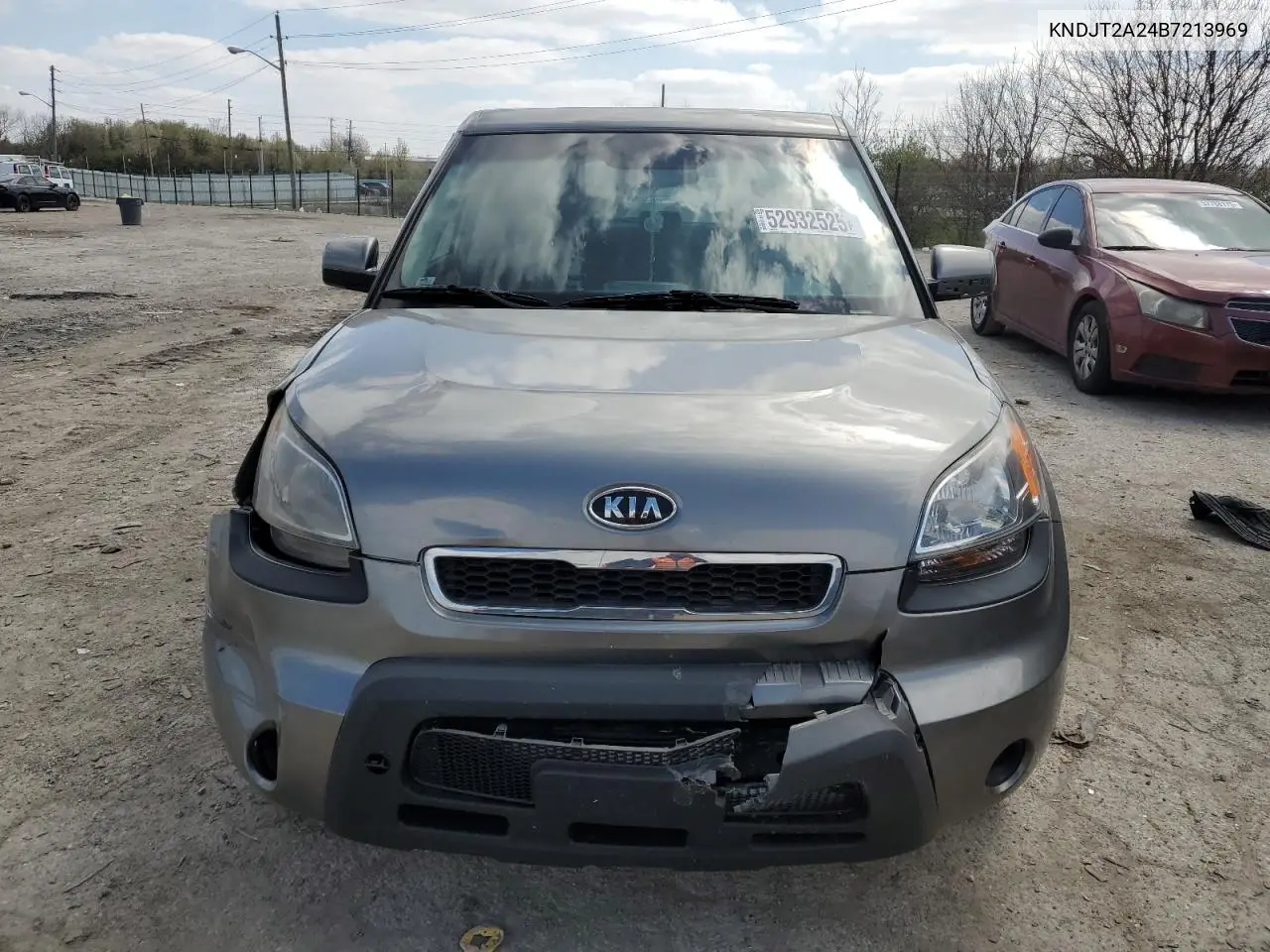 2011 Kia Soul + VIN: KNDJT2A24B7213969 Lot: 52932525
