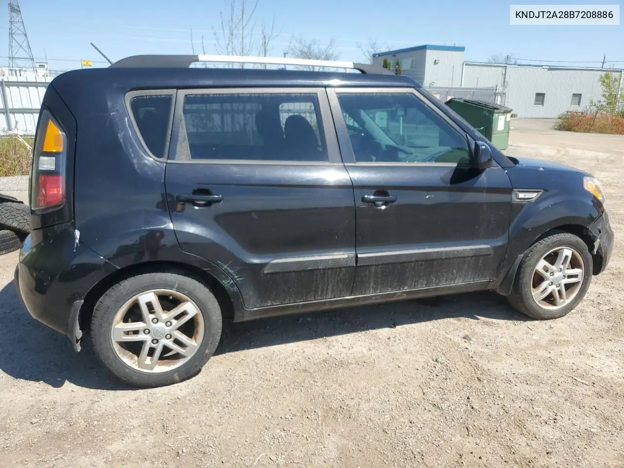 2011 Kia Soul + VIN: KNDJT2A28B7208886 Lot: 56465325