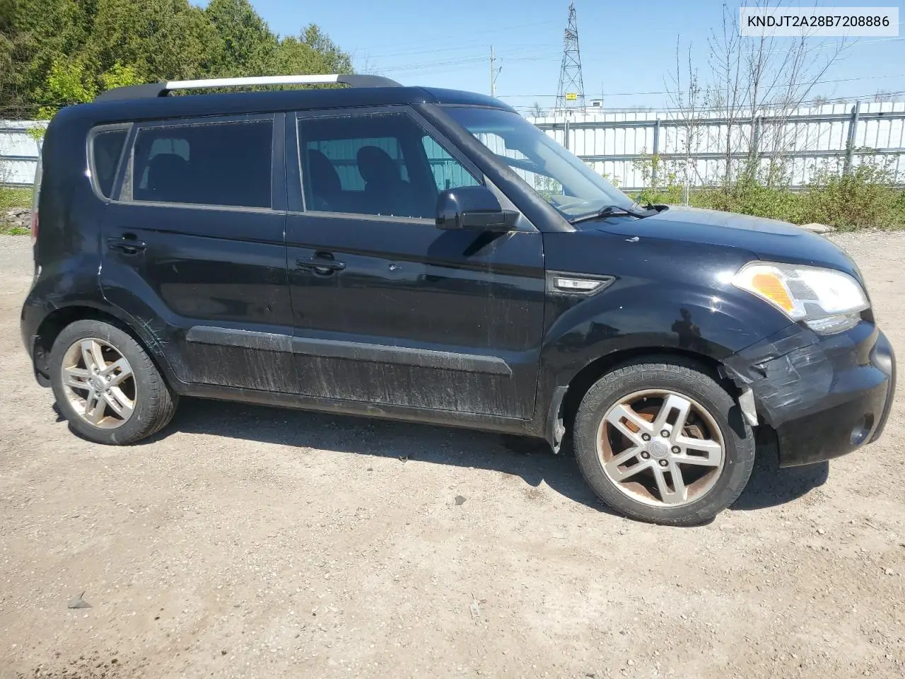 2011 Kia Soul + VIN: KNDJT2A28B7208886 Lot: 56465325