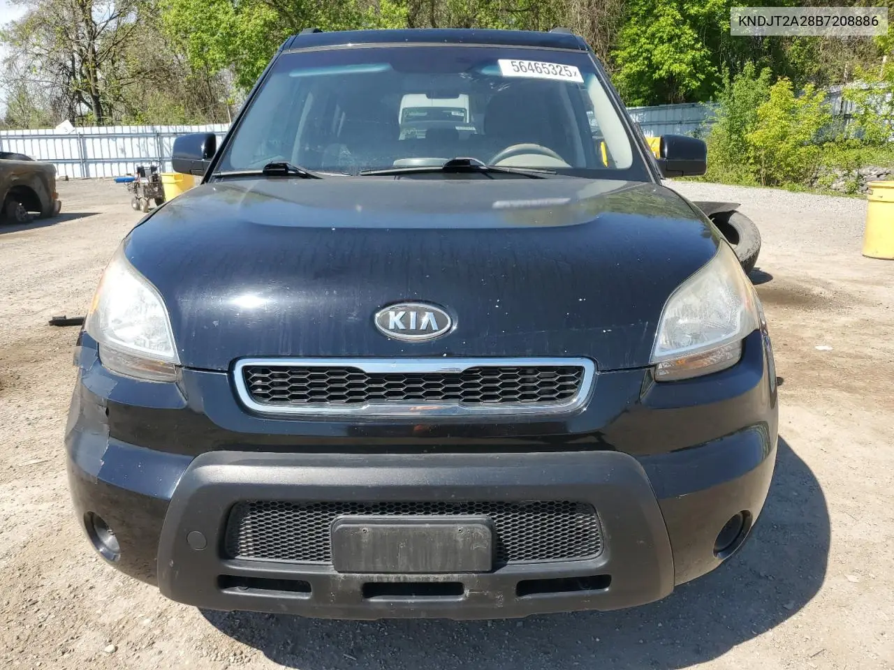 2011 Kia Soul + VIN: KNDJT2A28B7208886 Lot: 56465325
