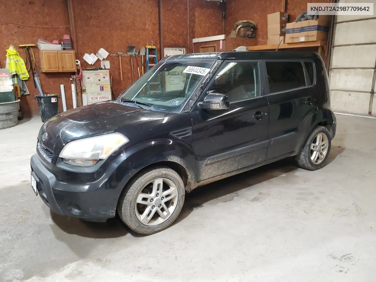 2011 Kia Soul + VIN: KNDJT2A29B7709642 Lot: 56644345