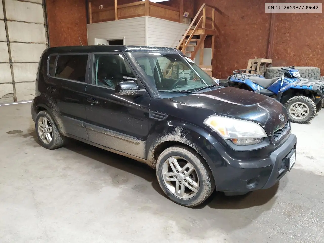 2011 Kia Soul + VIN: KNDJT2A29B7709642 Lot: 56644345
