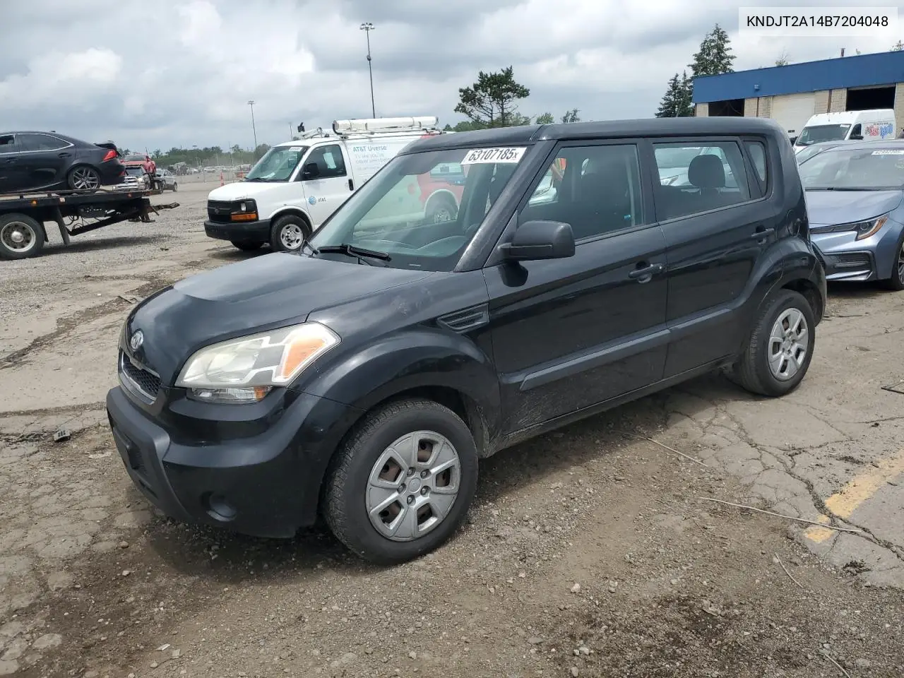 2011 Kia Soul VIN: KNDJT2A14B7204048 Lot: 63107185