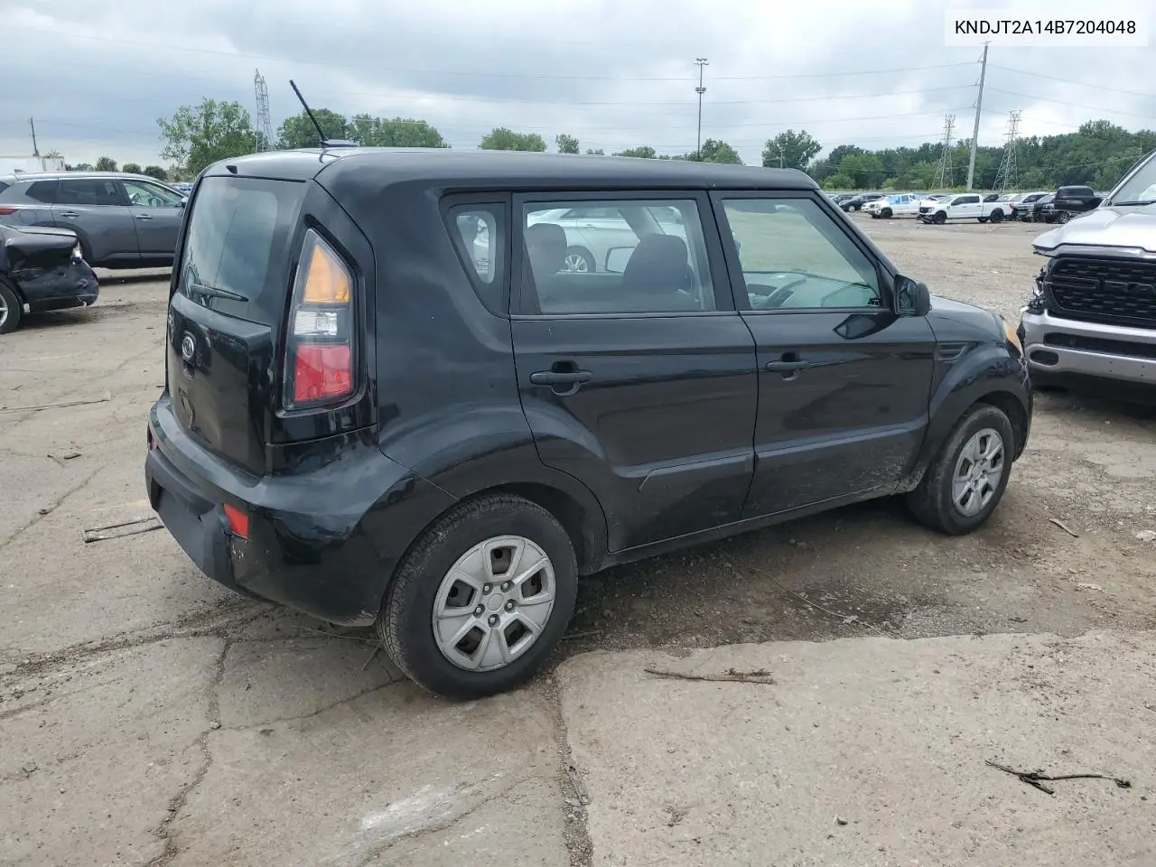 2011 Kia Soul VIN: KNDJT2A14B7204048 Lot: 63107185