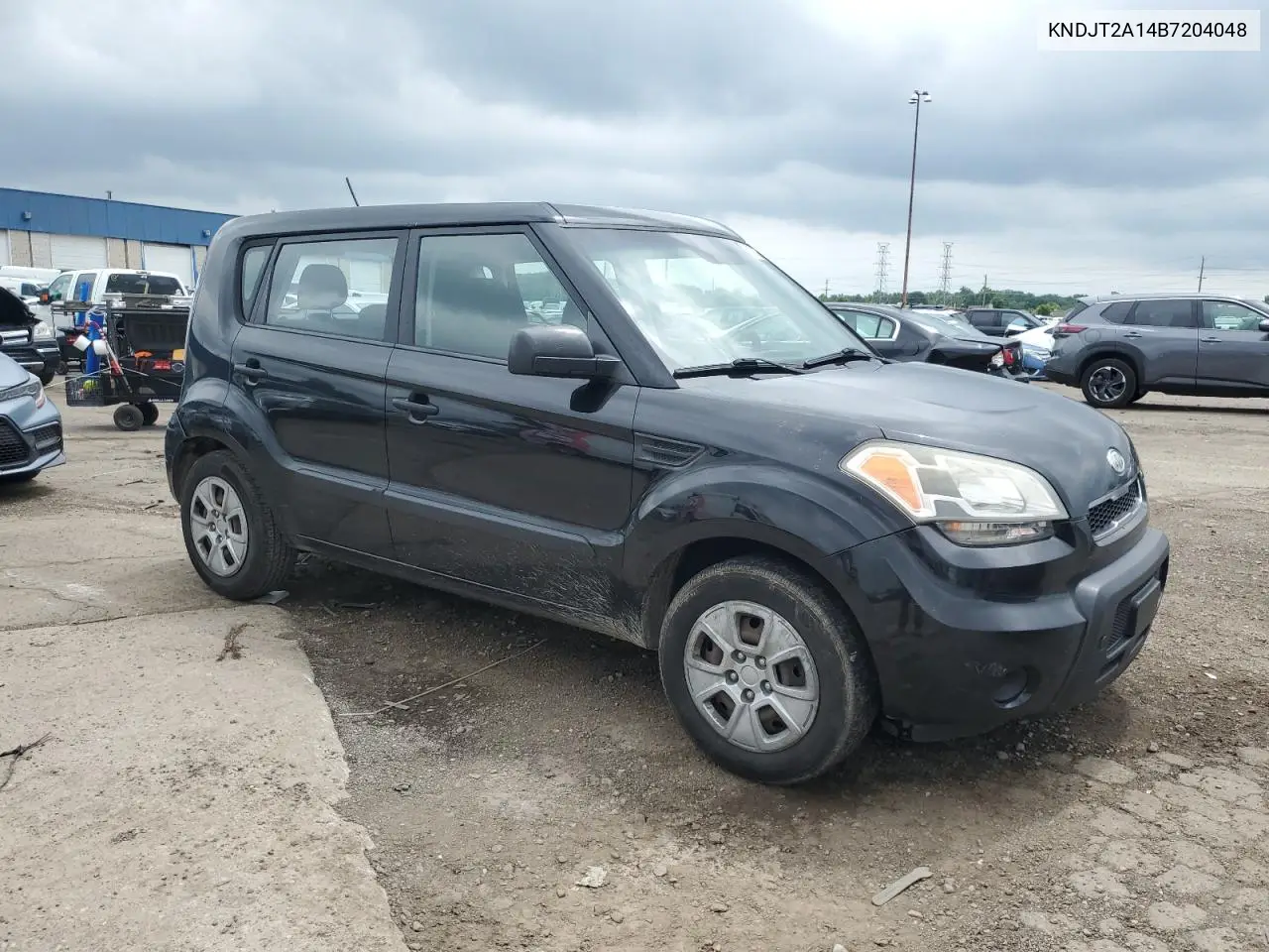 2011 Kia Soul VIN: KNDJT2A14B7204048 Lot: 63107185