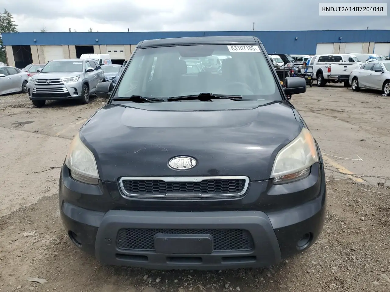 2011 Kia Soul VIN: KNDJT2A14B7204048 Lot: 63107185